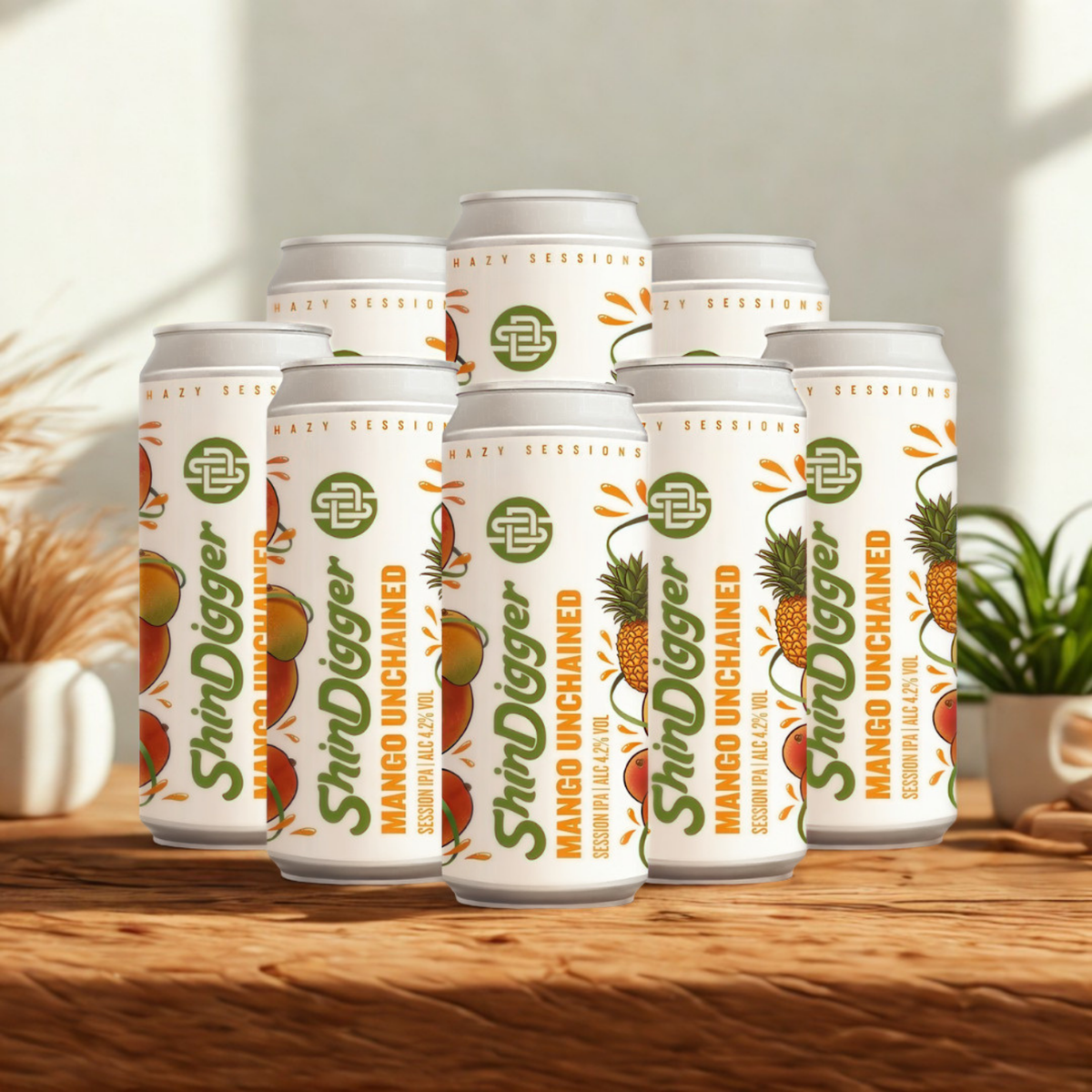 Shindigger Mango Unchained IPA 440ml Can 4.2% ABV (Multipack)