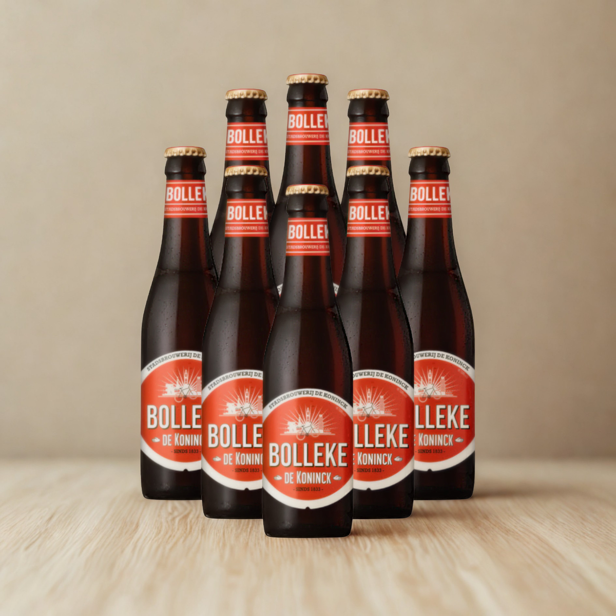De Koninck Bolleke Belgian Pale Ale 330ml Bottles - 5.20% ABV (Multipack)