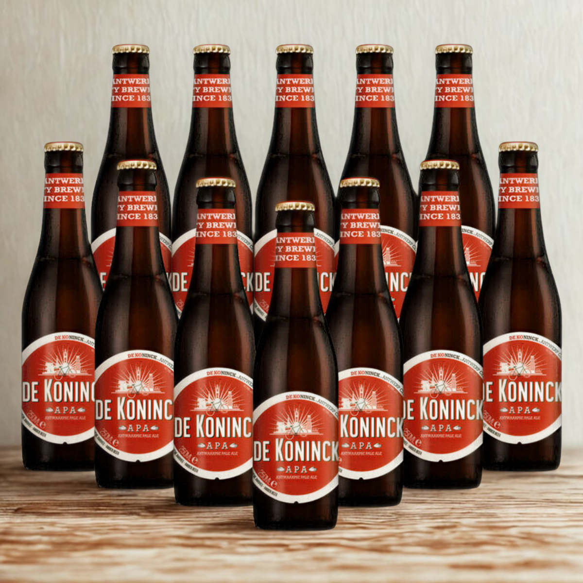 De Koninck Bolleke Belgian Pale Ale 330ml Bottles - 5.20% ABV (Multipack)