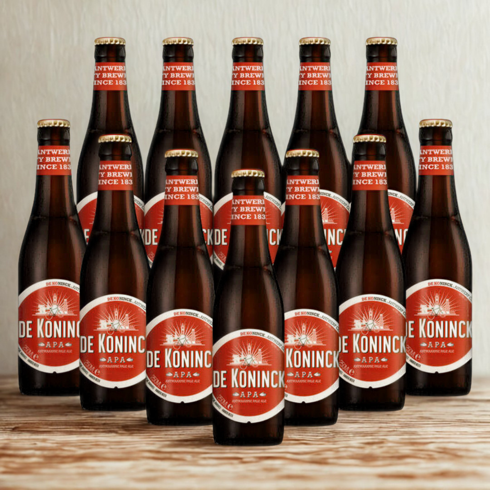 De Koninck Bolleke Belgian Pale Ale 330ml Bottles - 5.20% ABV (Multipack)