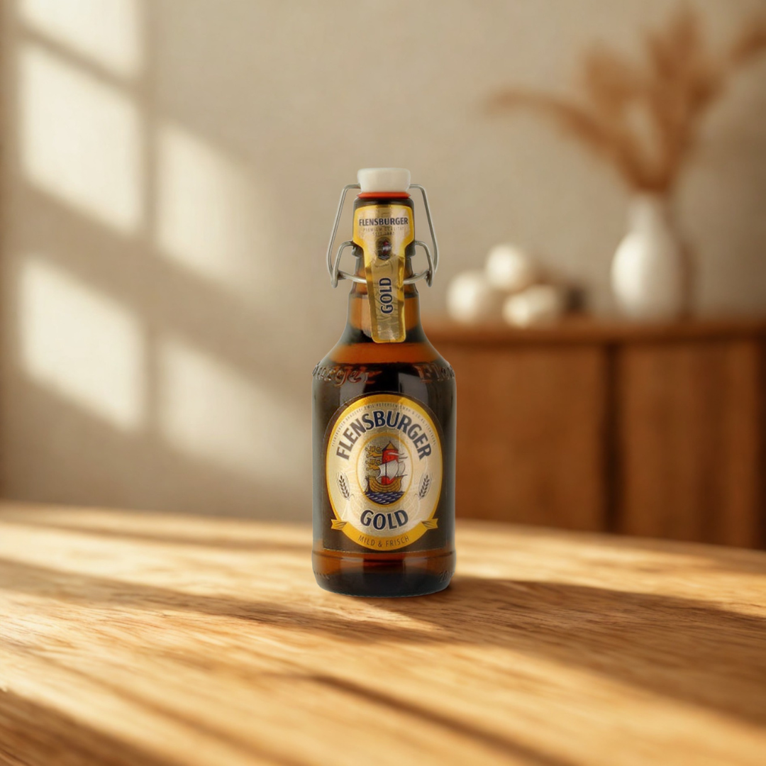 Flensburger Gold German Lager 330ml Bottles - 4.8% ABV (Multipack)