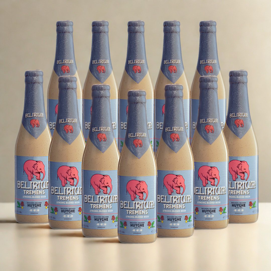 Delirium Tremens Belgian Blonde Strong Ale 330ml Bottles - 8.5% ABV (Multipack)