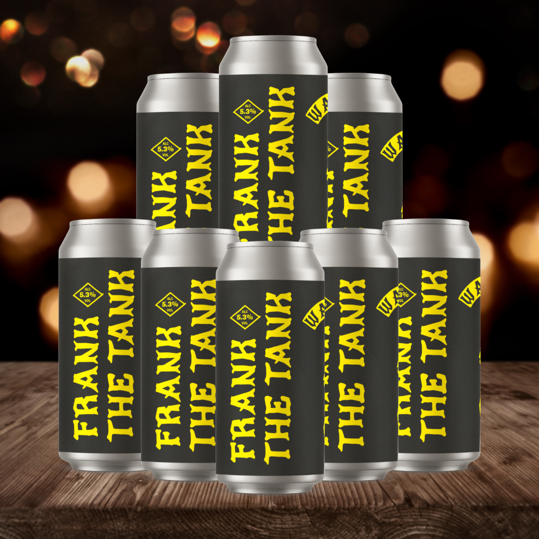 Warpigs Frank The Tank Hazy Pale Ale 440ml Cans – 5.3% ABV (8 pack)