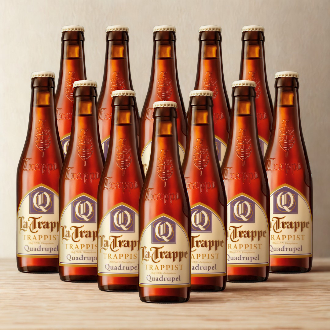 La Trappe Trappist Dutch Quadrupel Beer - 10.00% ABV (Multipack)
