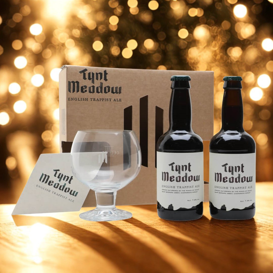 Tynt Meadow English Trappist Ale Beer Gift Set with Glass (7.4% ABV)