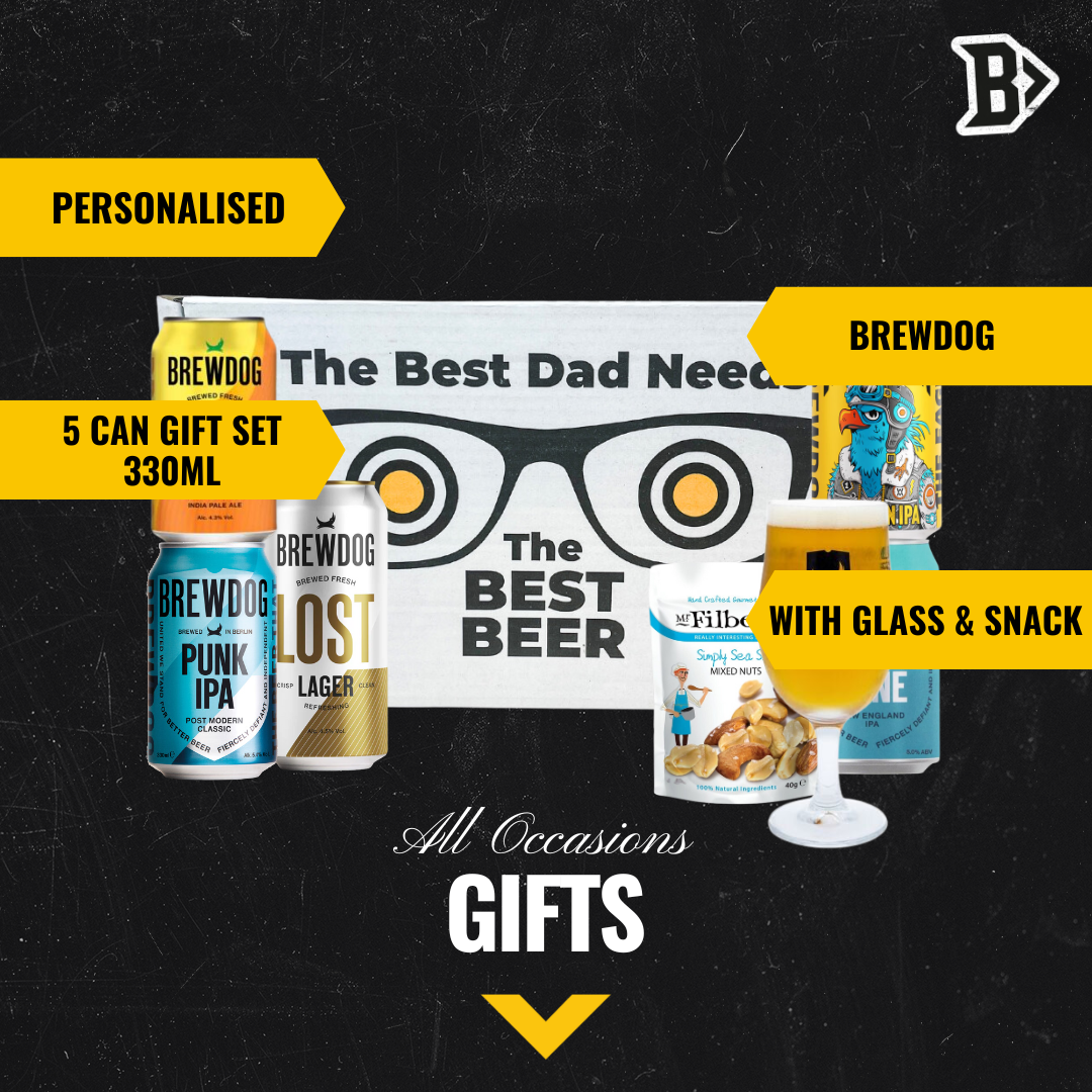 Brewdog Craft Beer &#39;Best Dad&#39; Gift Pack (5 x 330ml)