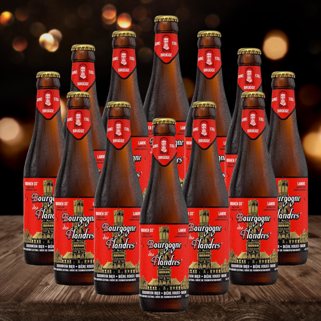 Bourgogne Des Flandres Belgium Red Ale 330ml Bottles - 5.0% ABV (12 Pack)