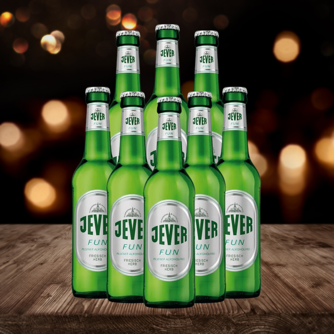 Jever Fun Alcohol Free Pilsner 330ml Bottles - 0.5% ABV (12 Pack)