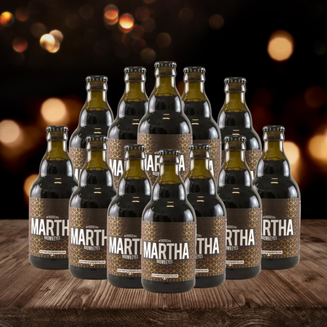 Martha Brown Belgium Quadrupel Ale 330ml Bottles - 12.0% ABV (12 Pack)