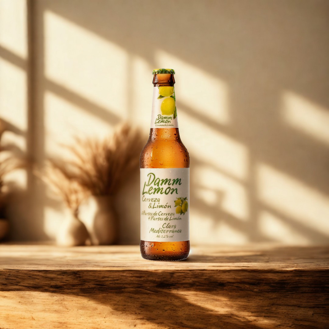 Damm Lemon Cerveza &amp; Limon Radler 330ml Bottles 3.2% ABV (Multipack)