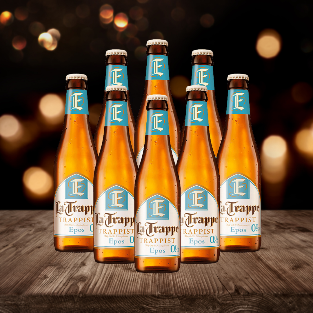 La Trappe Epos Alcohol Free Trappist Beer - 0.0% ABV (Multipack)
