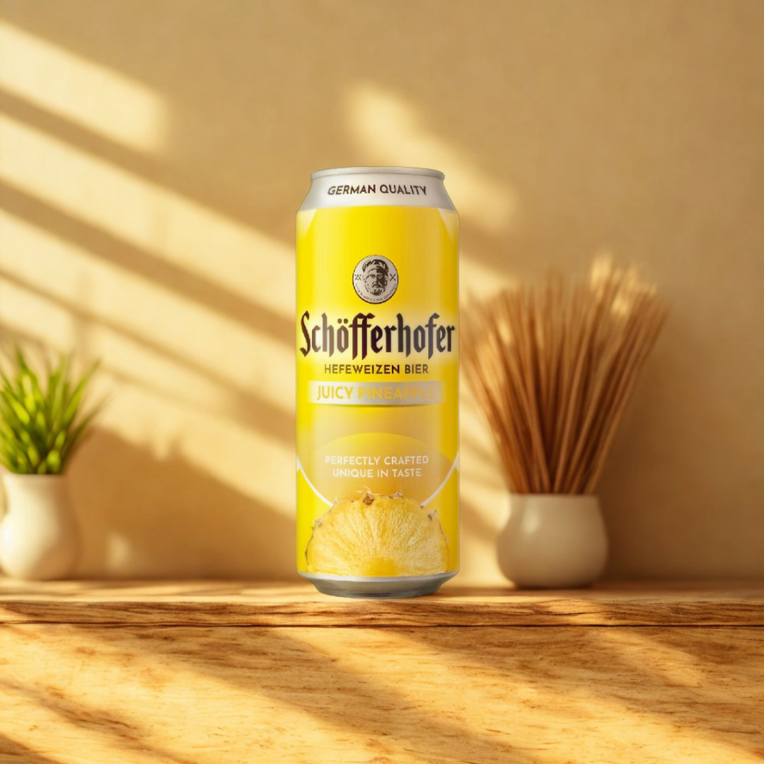 Schöfferhofer Pineapple German Low Alcohol Beer - 2.5% ABV (Multipack)