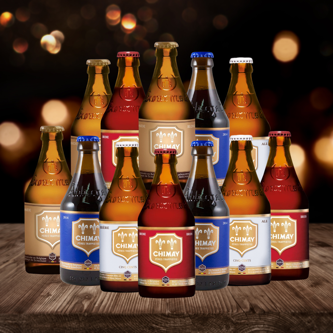 Chimay Belgian Trappist Ale Mixed Case 330ml Bottles (12 Pack)