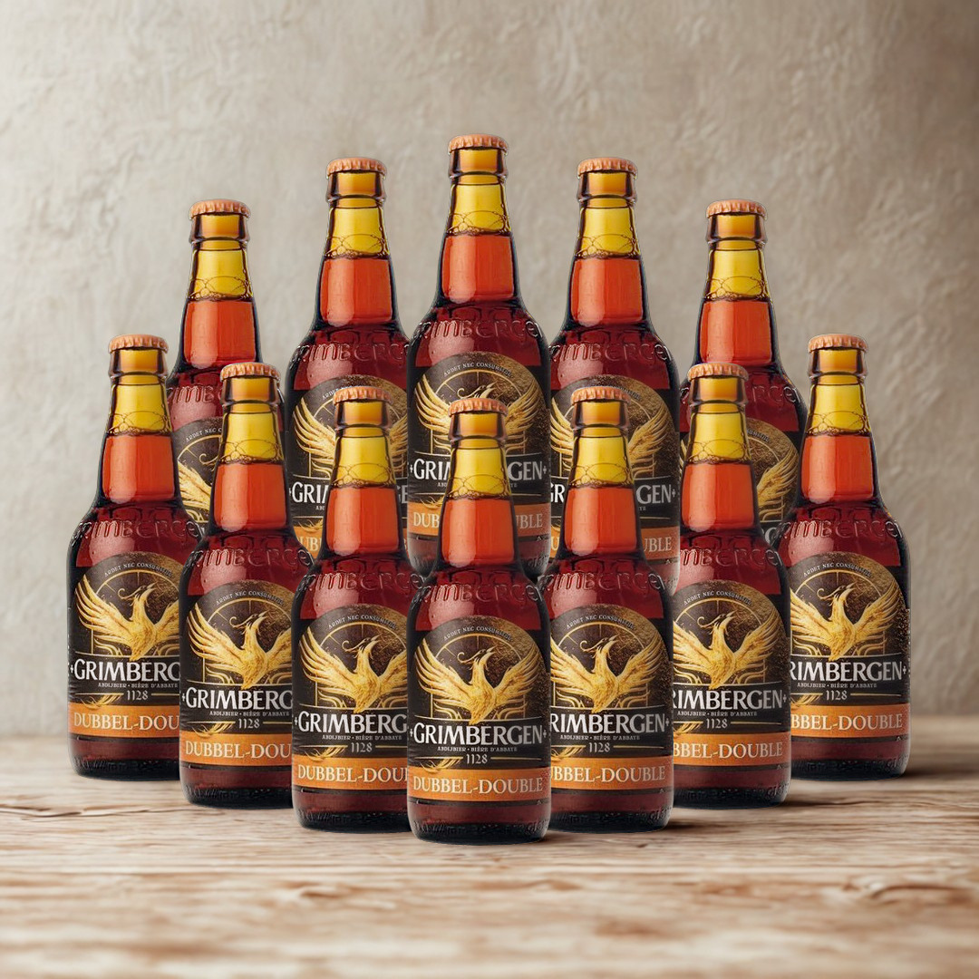 Grimbergen Dubbel Belgian Ale 330ml Bottles 6.5% ABV (Multipack)