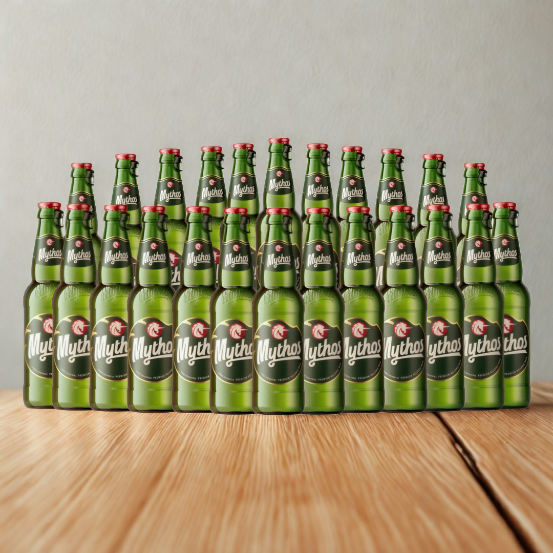 Mythos Premium Greek Lager 330ml Bottles (Multipack) - 4.7% ABV