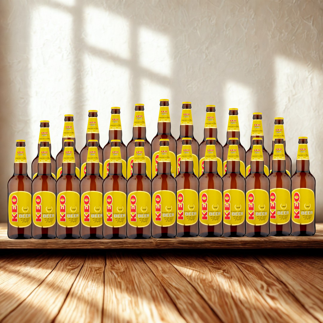 Keo Premium Cypriot Lager 330ml bottles (Multipack) - 4.5% ABV