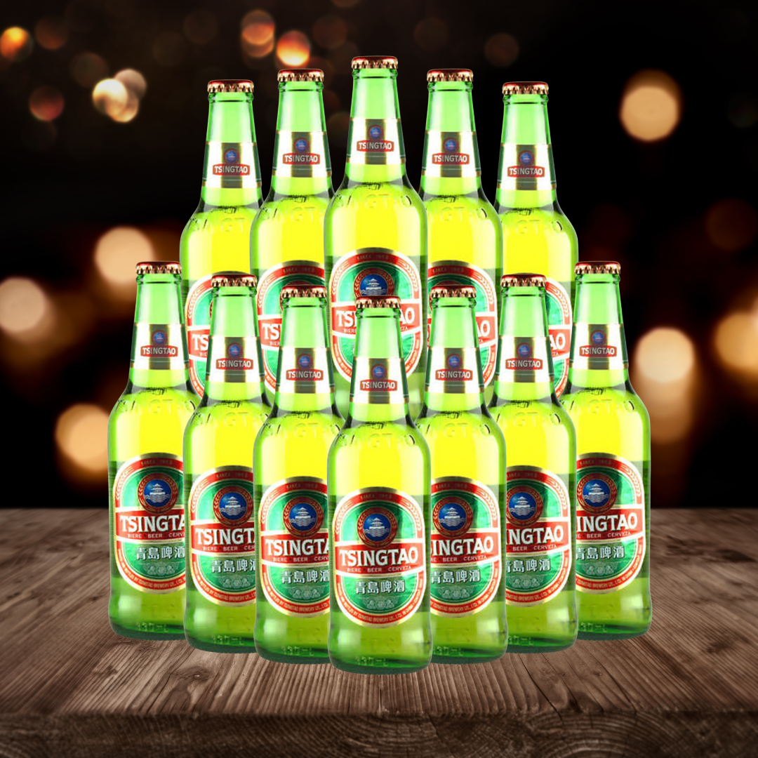 Tsingtao Premium Lager 640ml - 4.7% ABV (12 pack)