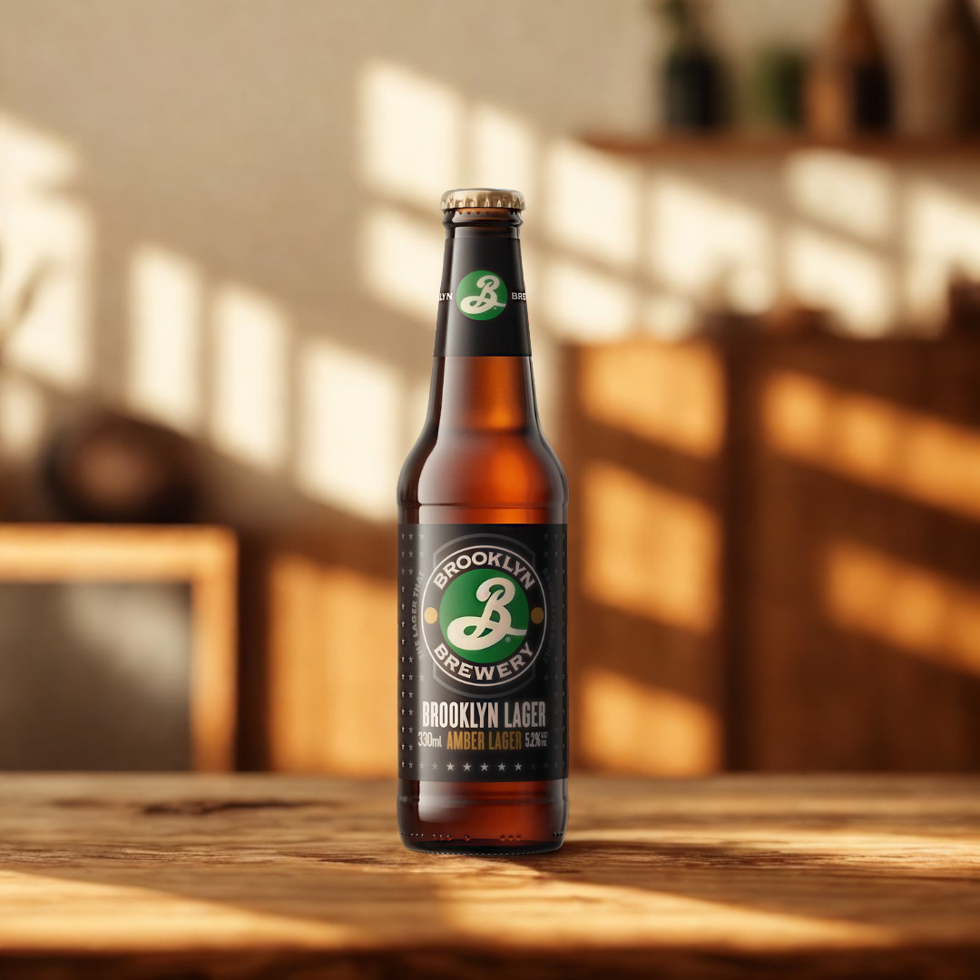 Brooklyn Brewery American Amber Lager (Multipack) - 5.2% ABV