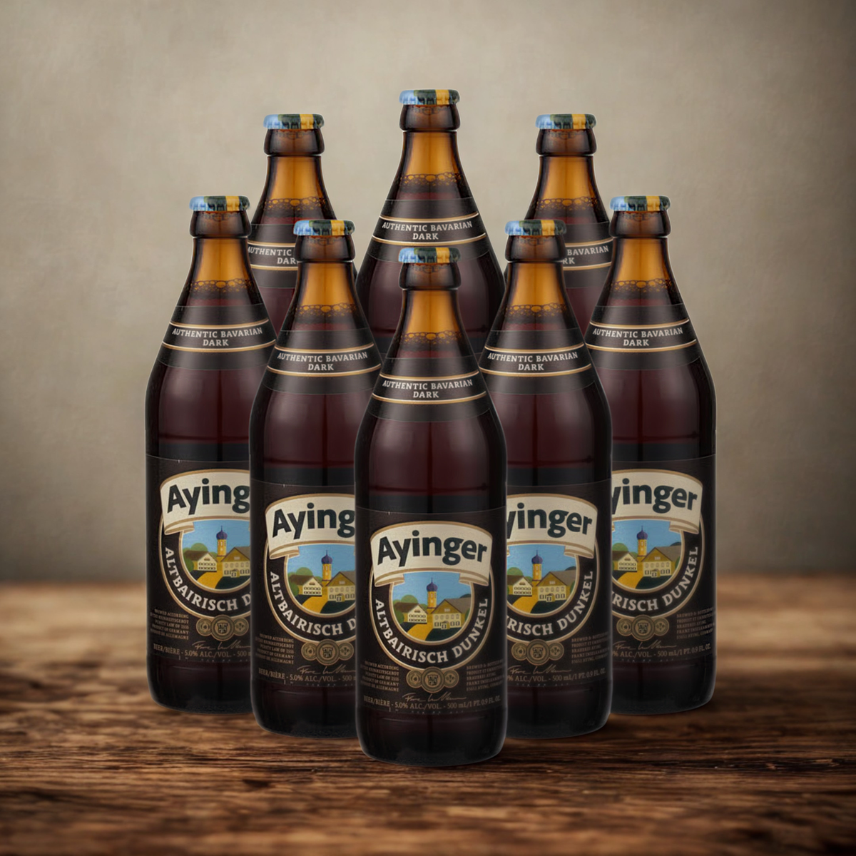 Ayinger Altbairisch Dunkel 500ml Bottles - 5.0% ABV (Multipack)