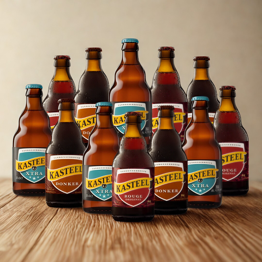 Kasteel Belgian Beer Mixed Case (Xtra, Cherry & Donker) - (12 Pack)