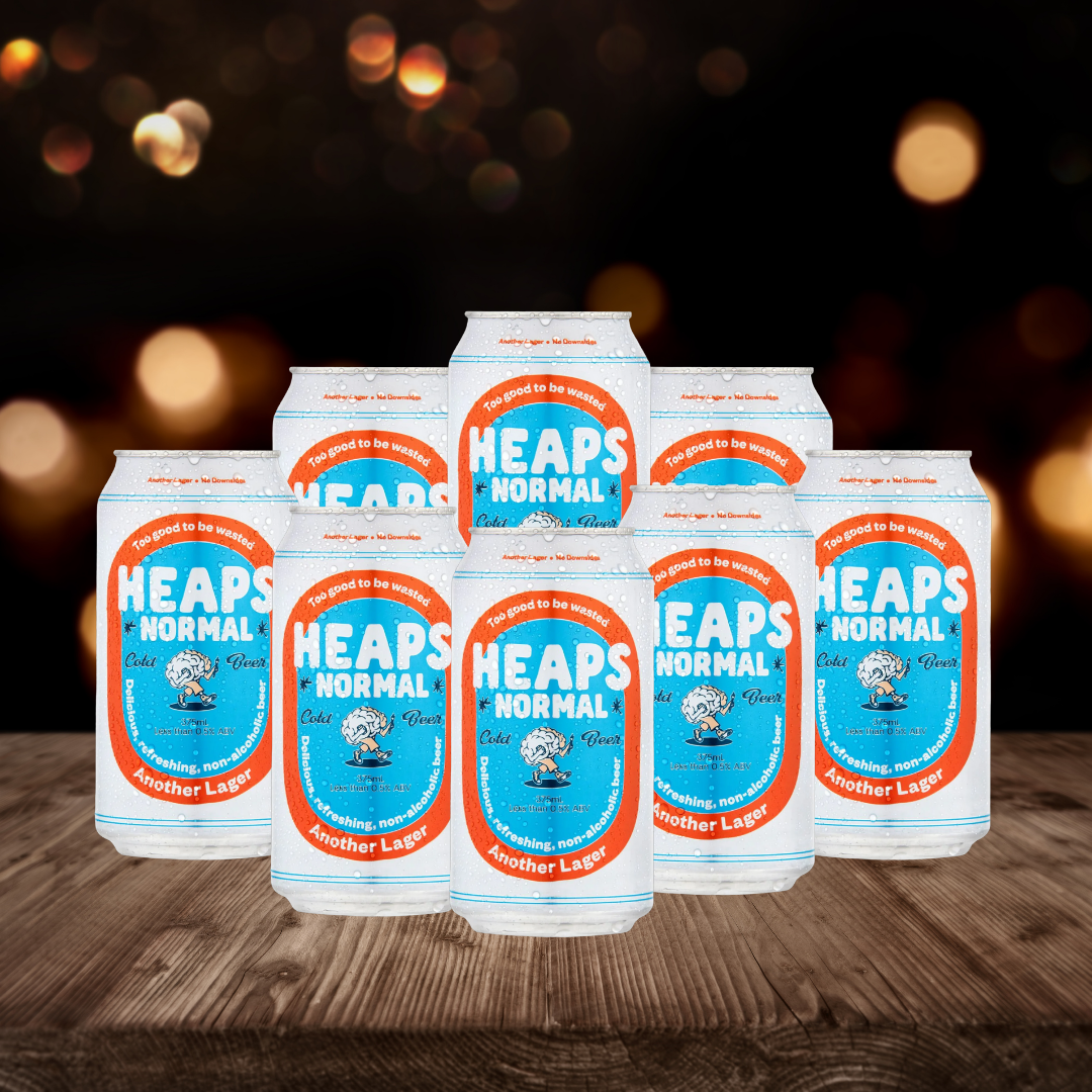 Heaps Normal In Store Buy Online - Heaps Normal Another Lager Non-alcoholic 375ml Cans ...
