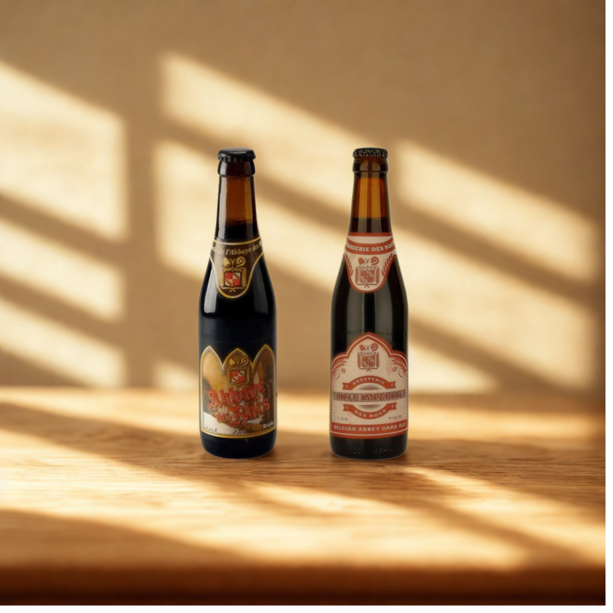 Abbaye des Rocs Belgian Abbey Beer 330ml Bottles – (8 Pack)