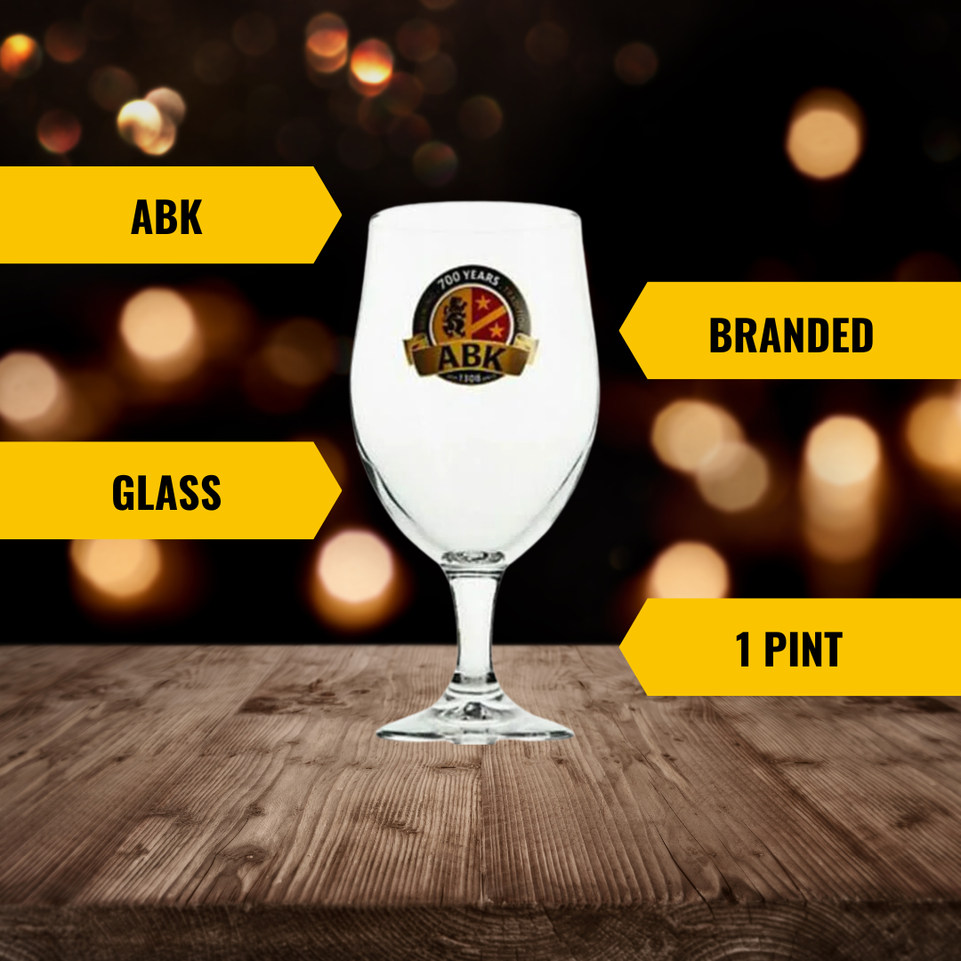ABK Official Branded Pint Glass - BEERHUNTER