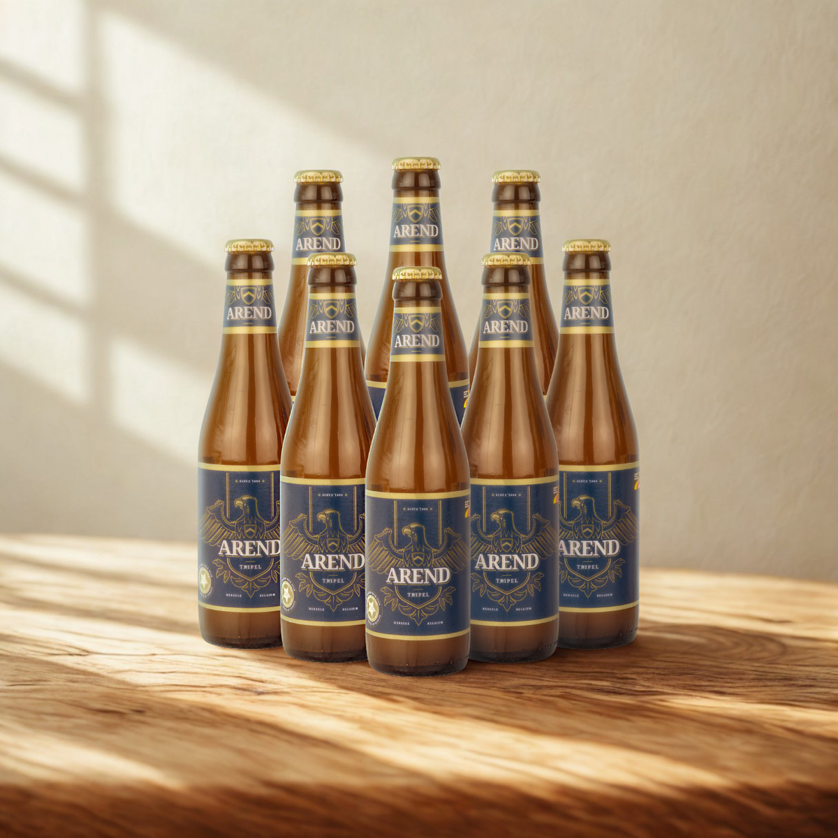 Arend Tripel Belgian Abbey Ale 330ml Bottles – 8.0% ABV (8 Pack)