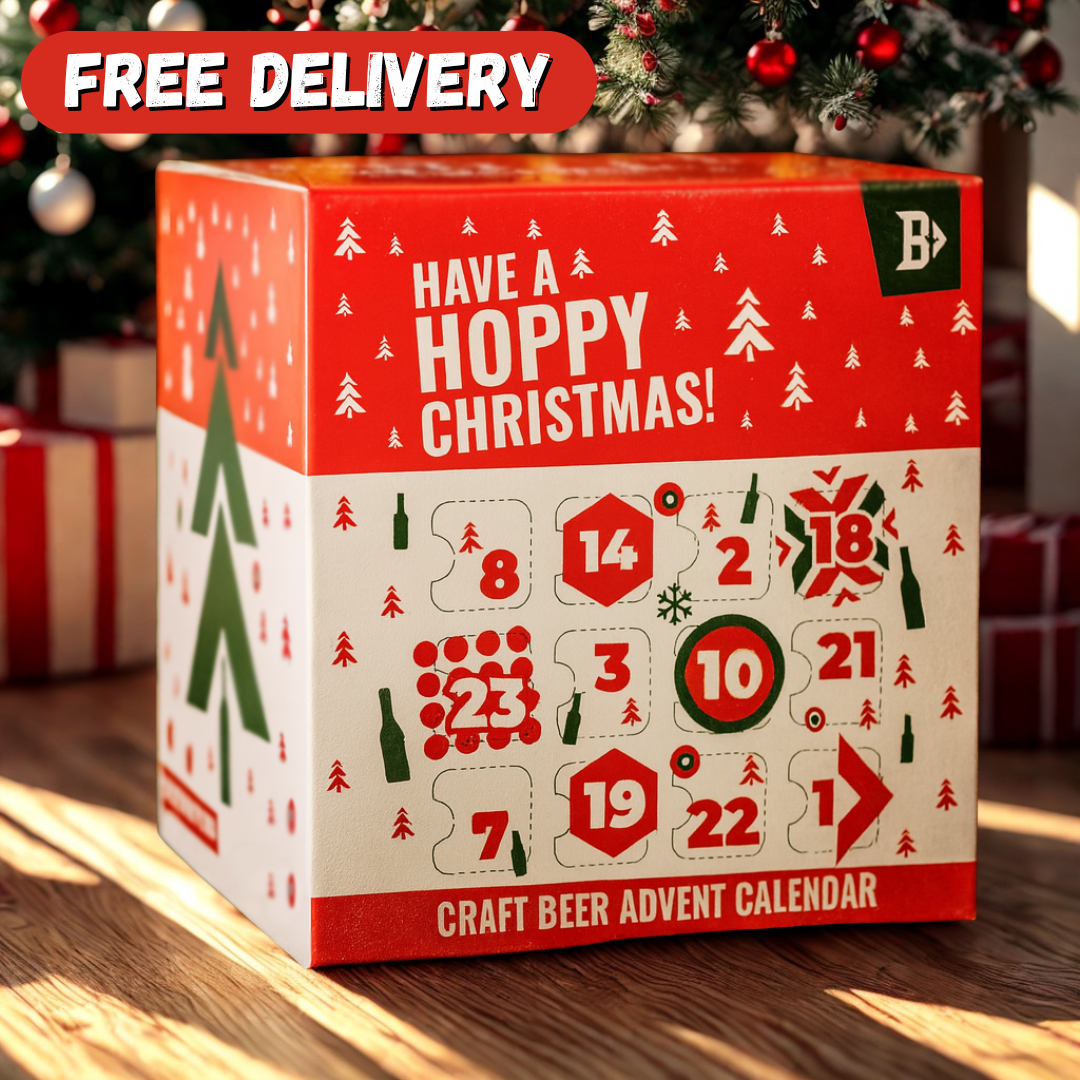 Alcohol Free Craft Beer Advent Calendar of Ale, Lagers & IPA's 2025 - (24 Pack)