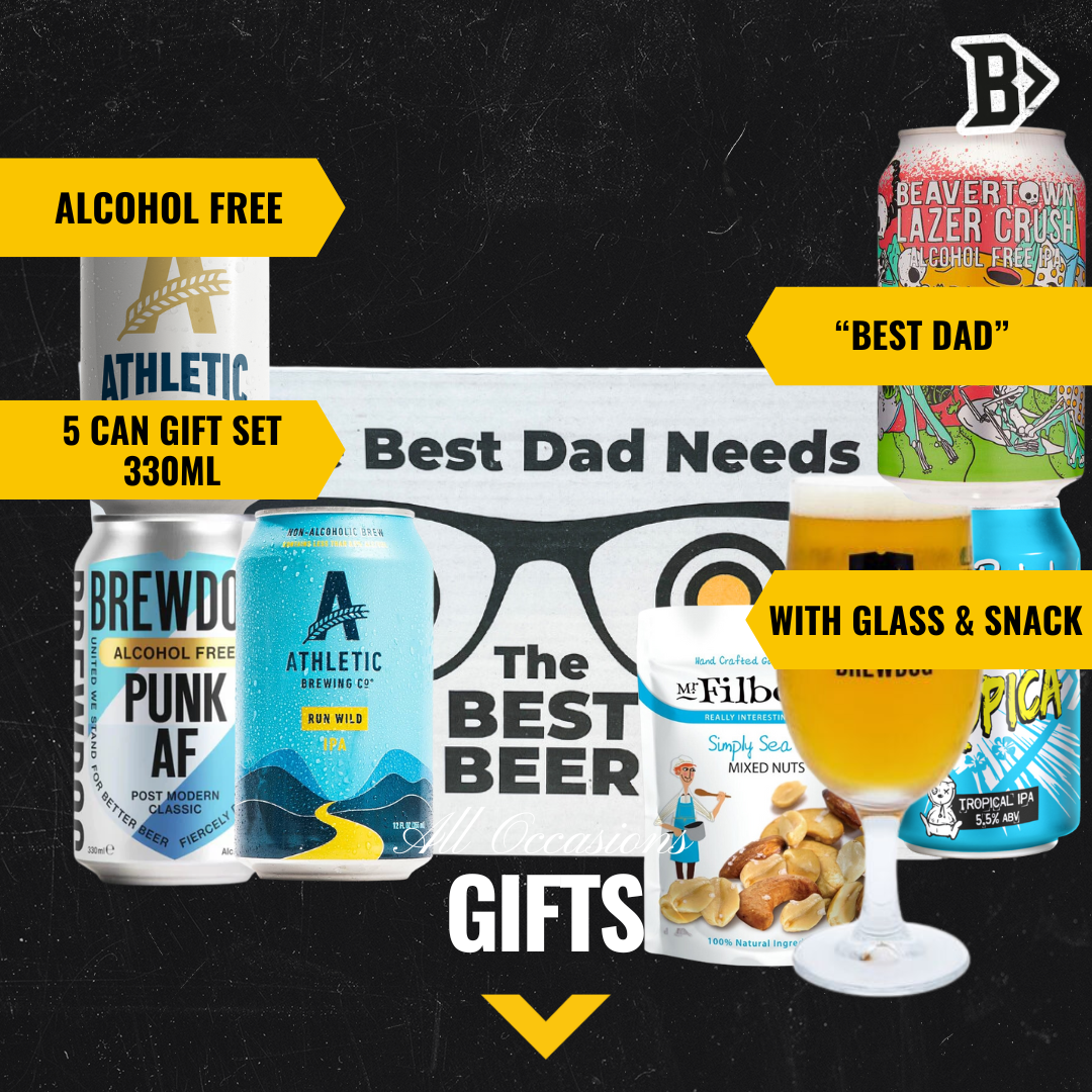 Alcohol Free 'Best Dad' Gift Pack (5 x 330ml)