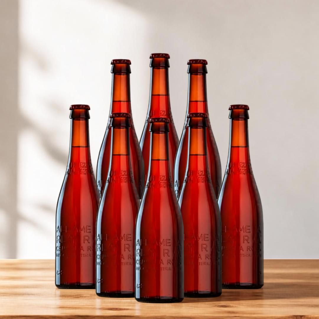Alhambra Reserva Roja Spanish Bock Beer 330ml Bottles - 7.2% ABV (Multipack)