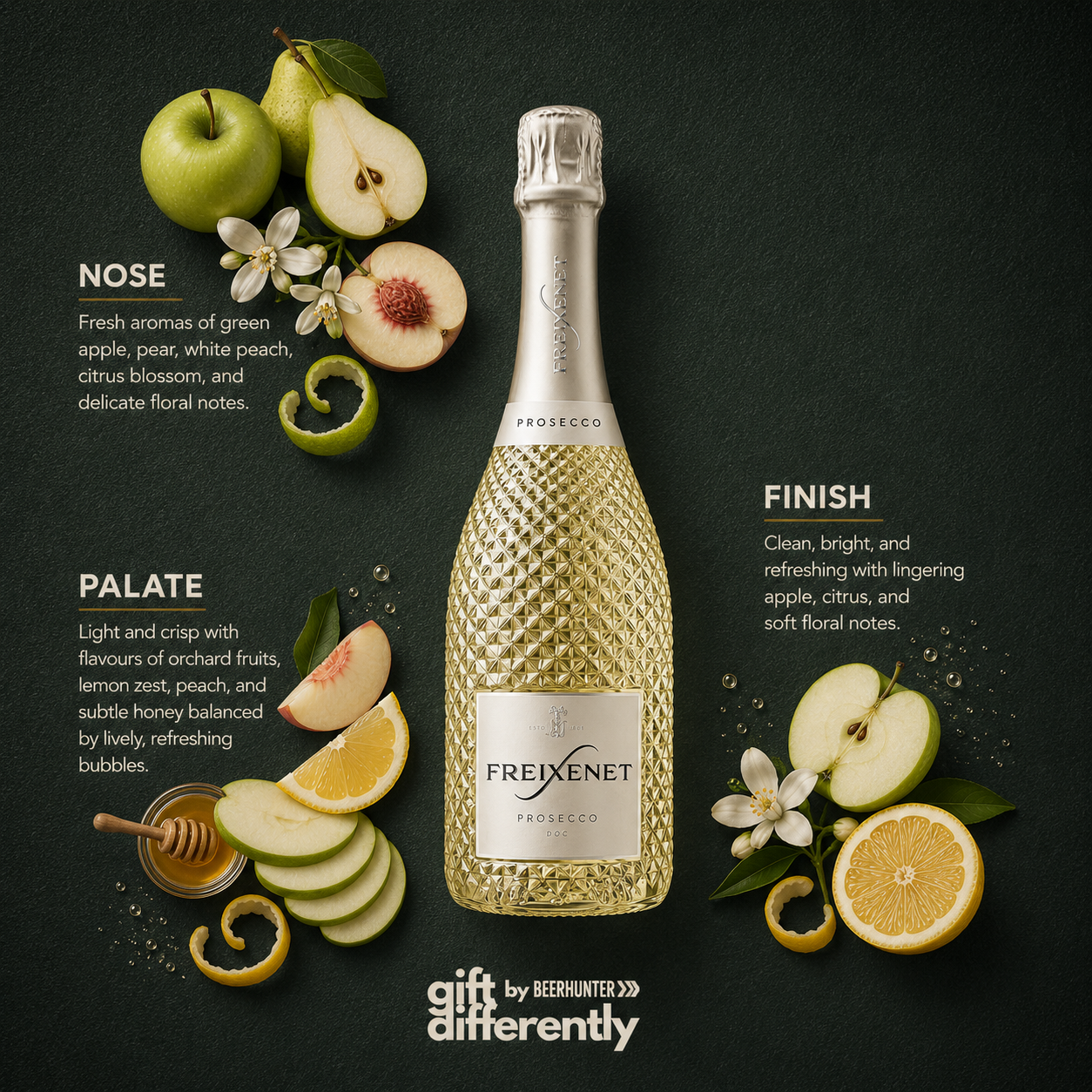 Personalised Aperol Spritz Gift Set with Freixenet Prosecco - (11% ABV)