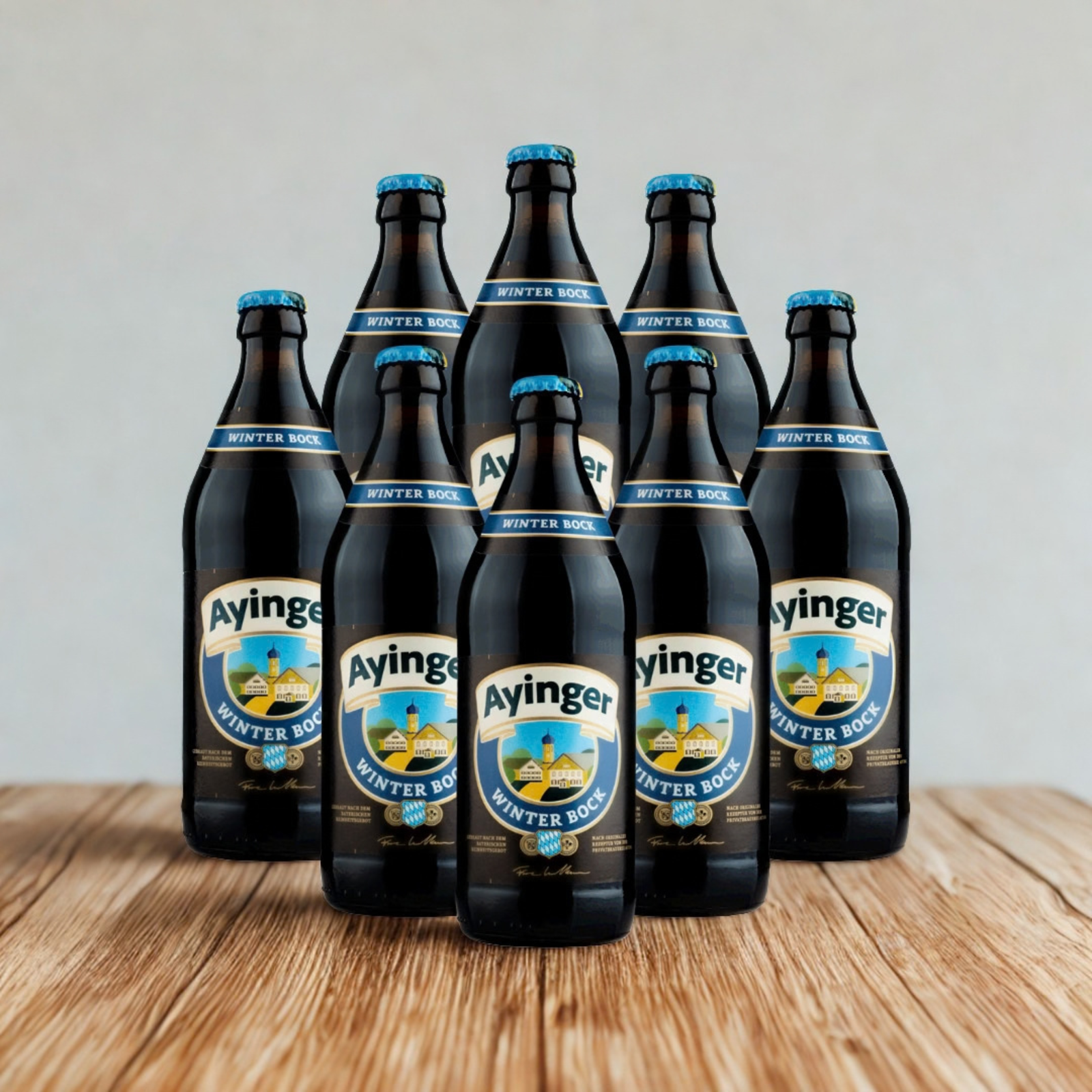 Ayinger German Winterbock 500ml Bottles - 6.7% ABV (8 Pack)