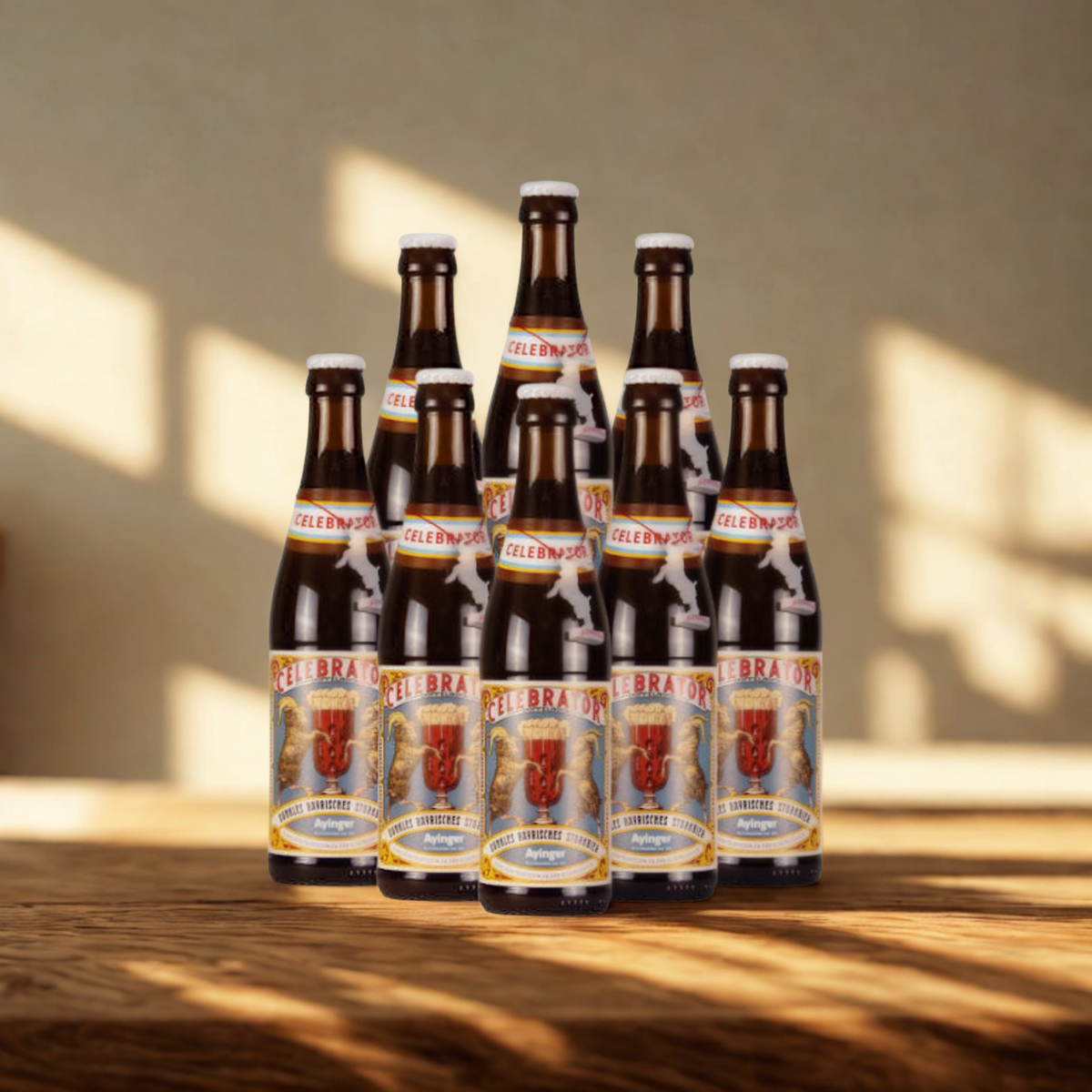 Ayinger Celebrator Doppelbock 330ml Bottles - 6.7% ABV (Multipack)