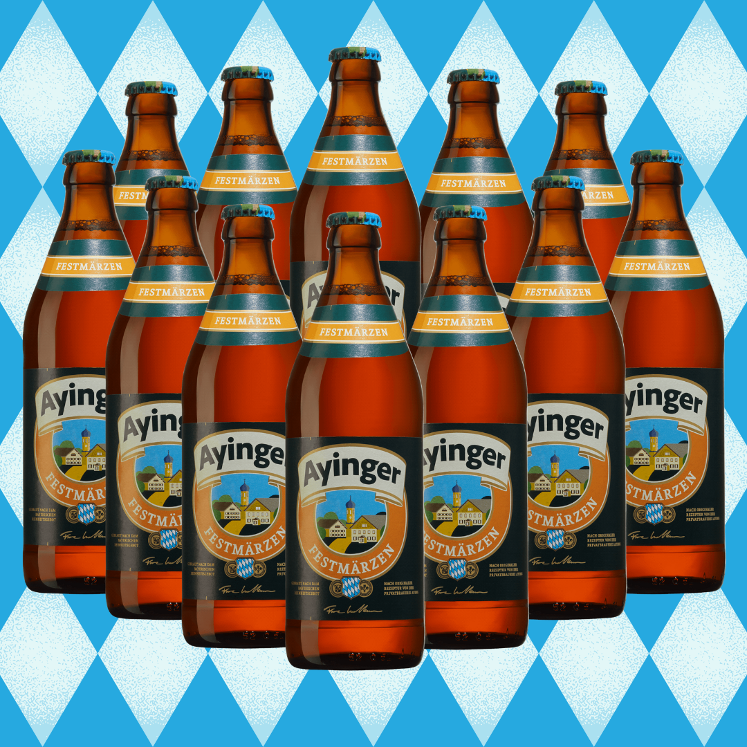 Ayinger Festmärzen Oktoberfest 500ml Bottles - 5.8% ABV (12 Pack) - BEERHUNTER