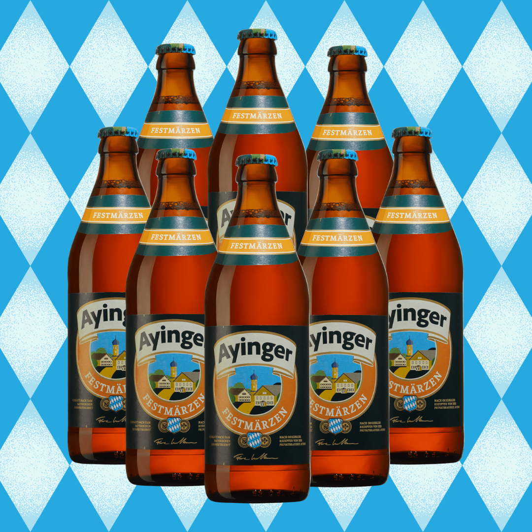 Ayinger Festmärzen German Märzen Lager 500ml Bottles - 5.8% ABV (Multipack)