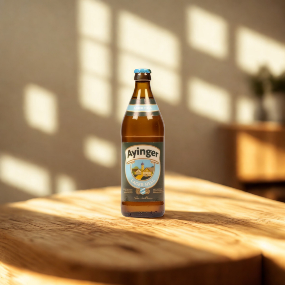 Ayinger Lager Hell 500ml Bottles - 4.9% ABV (Multipack)