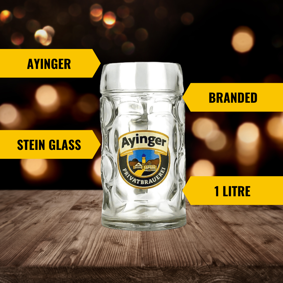 Ayinger Official Branded Stein - BEERHUNTER