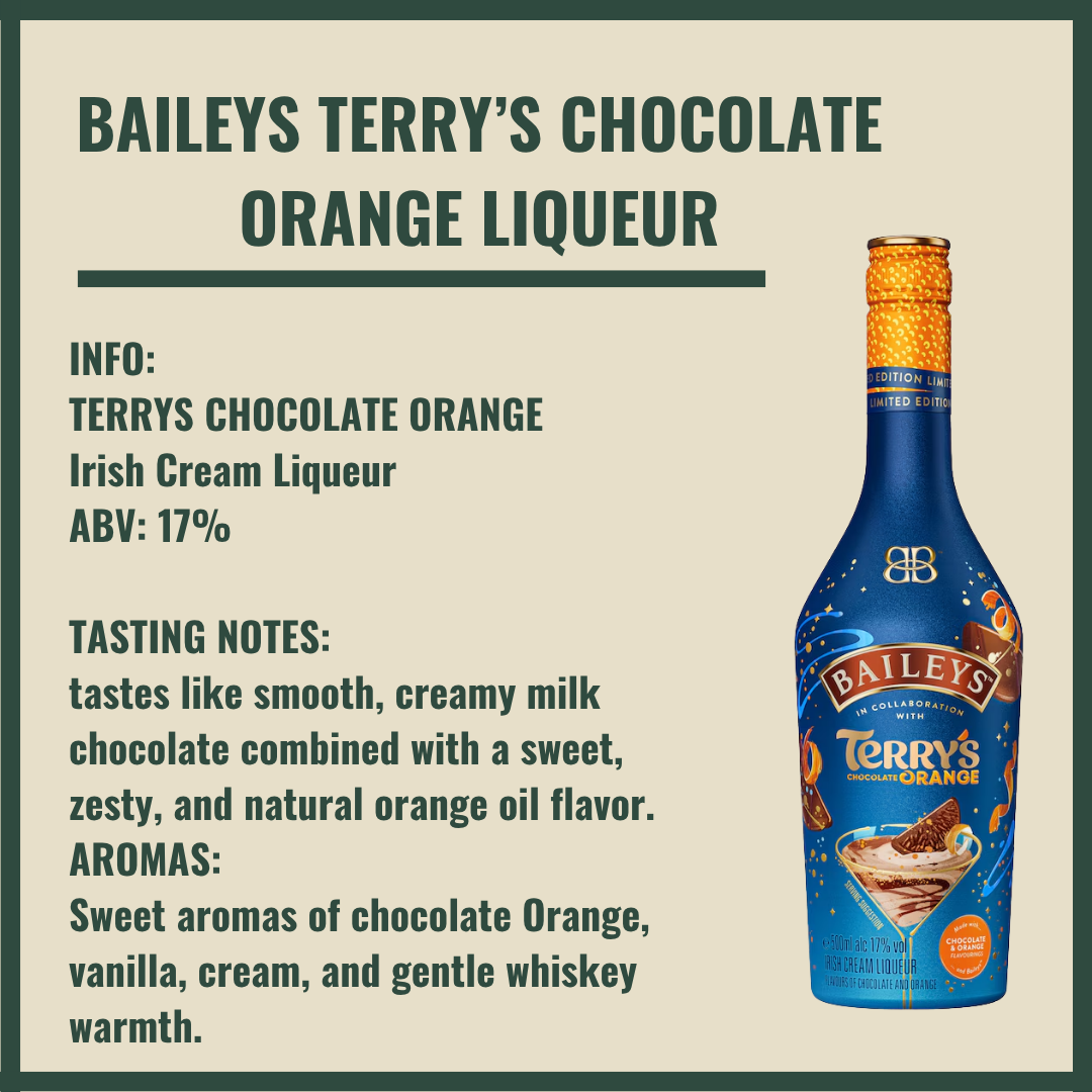 Personalised Baileys Terrys Chocolate Orange Irish Cream Liqueur Gift Set with Copper Mug - 70cl