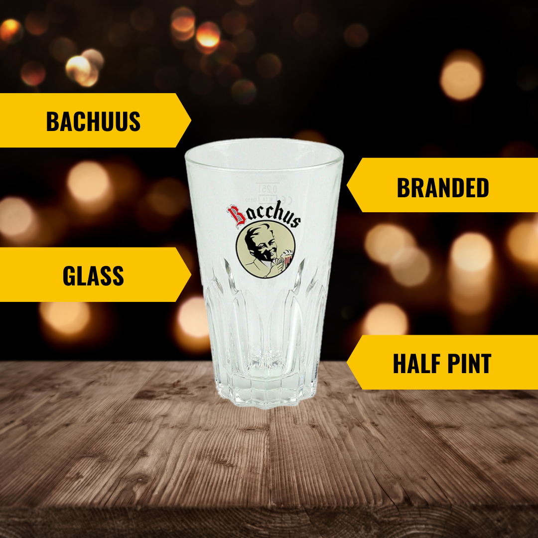 Bacchus Half Pint Glass - BEERHUNTER