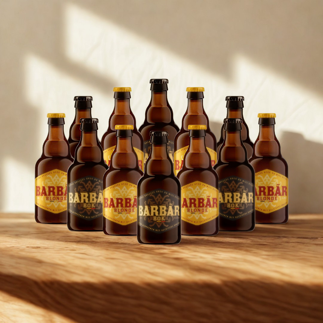 Barbar Belgian Beer Mixed Case - Blonde &amp; Bok (12 Pack)