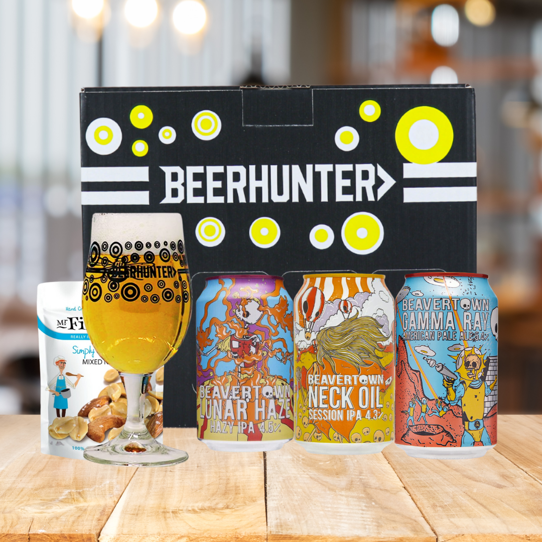 Beavertown Brewery Gift Set 330ml Cans with Glass (3 Pack) - BEERHUNTER