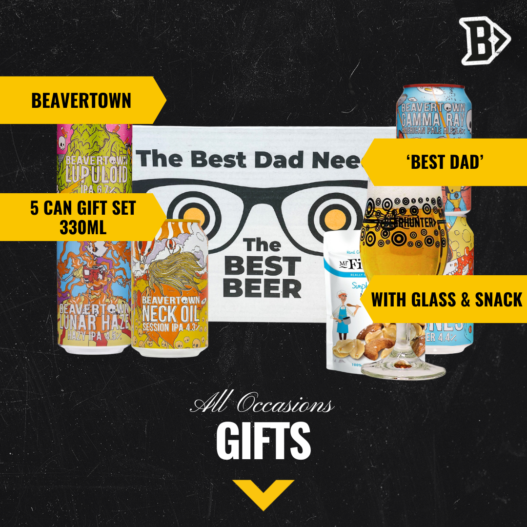 Beavertown Craft Beer 'Best Dad' Gift Pack (5 x 330ml Cans) - BEERHUNTER