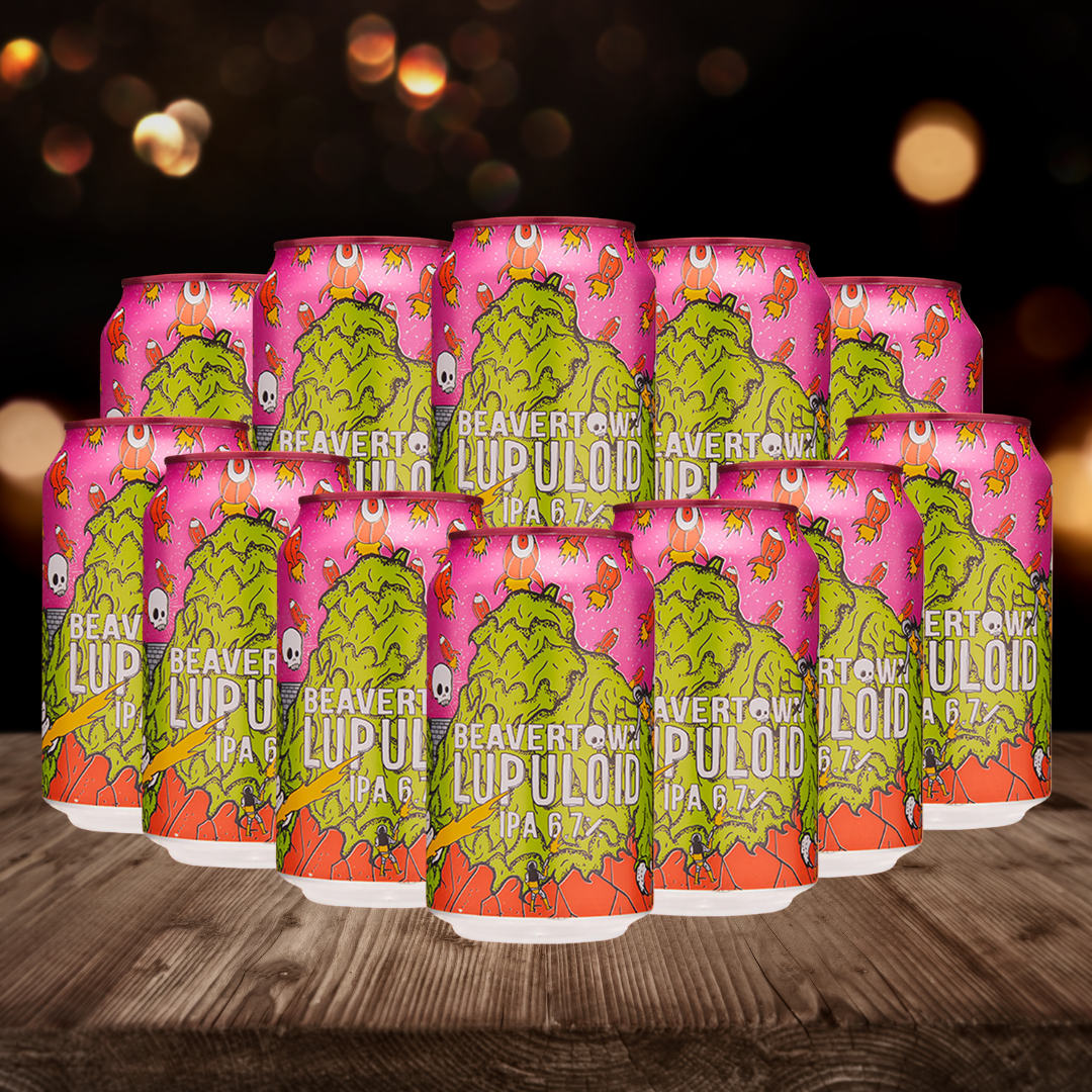 Beavertown Lupuloid IPA 330ml Cans - 6.7% ABV (12 Pack) - BEERHUNTER