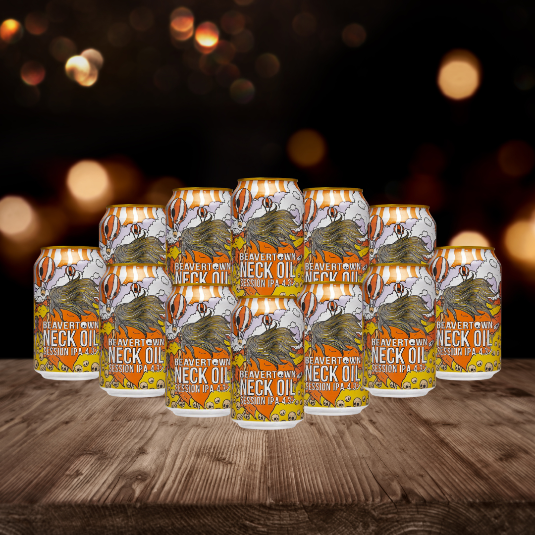 Beavertown Neck Oil IPA 330ml Cans – 4.3% ABV (12 Pack)