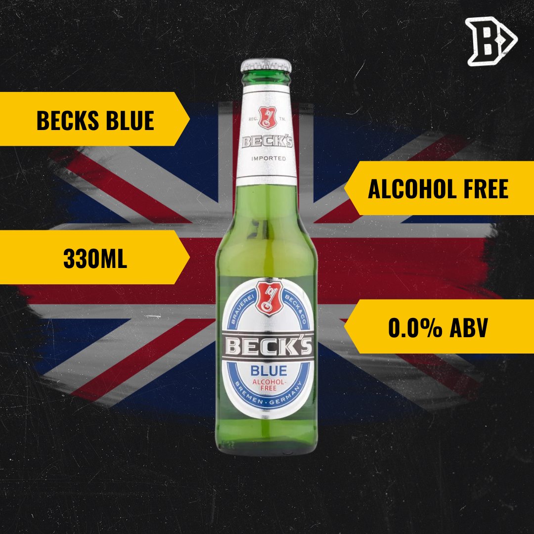 Becks Blue Alcohol Free Lager 275ml Bottles (12 Pack) - 0.0% ABV - BEERHUNTER