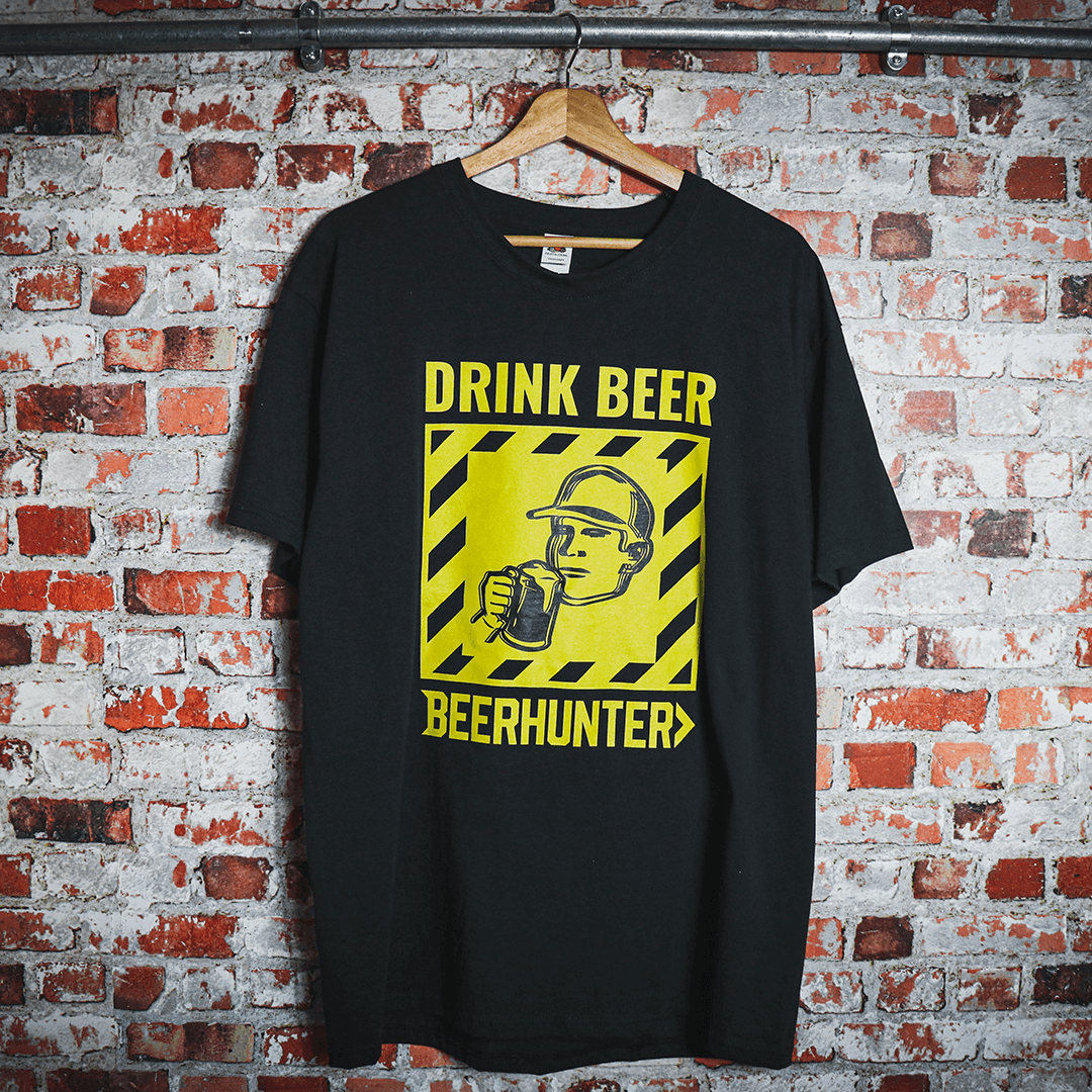 Beerhunter "Drink Beer" Hacienda Inspired Unisex Short Sleeve Adults T-Shirt