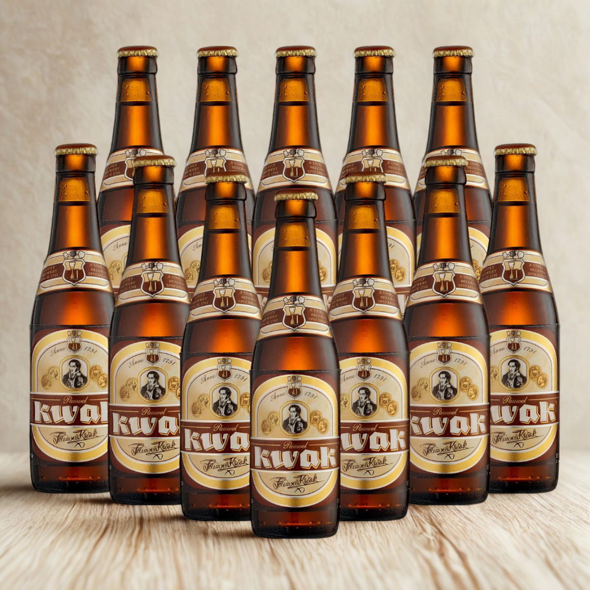 Pauwel Kwak Belgian Amber Ale 330ml Bottles – 8.0% ABV (Multipack)