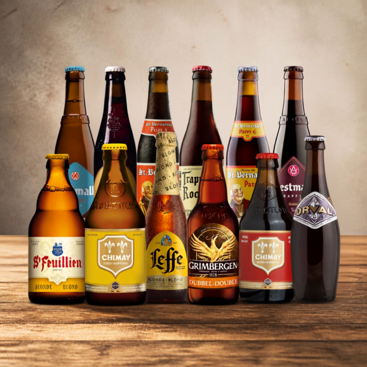 Best of Belgian Trappist and Abbey Beer Mixed Beer Case (12 Pack)