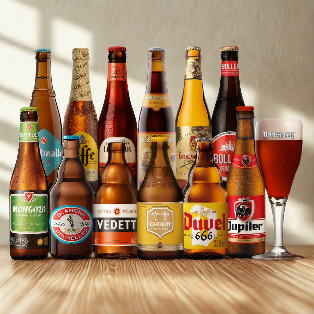 Best Of Belgium Breweries Craft Beer 330ml Mixed Beer Selection